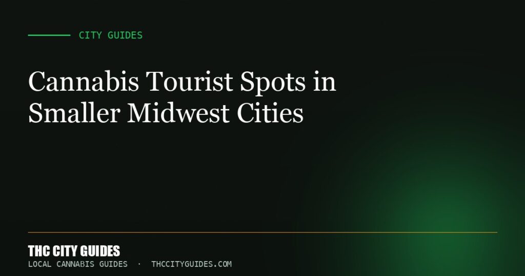 Cannabis Tourist Spots in Smaller Midwest Cities